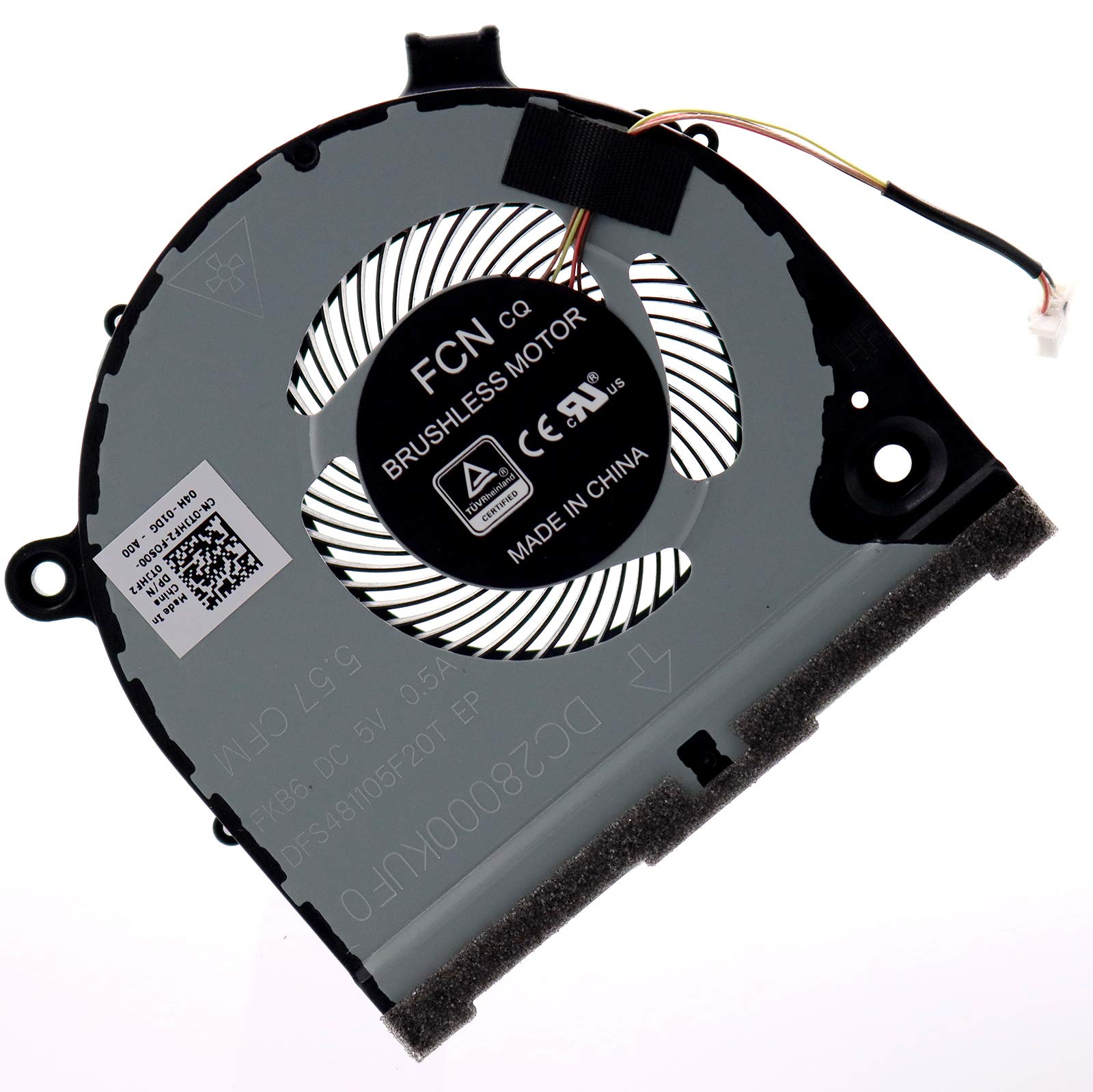 Deal4GO CPU Cooling Fan & GPU Fan Replacement for Dell Gaming Laptop G Series G3 3579/G3 3779/G5 5587 DC28000KVF0 DC28000KUF0 0TJHF2 0GWMFV