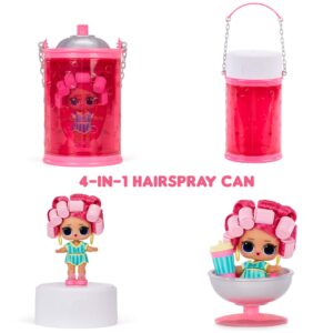 L.O.L. Surprise! Hairgoals Series 2 with 15 Surprises Including Real Hair Fashion Doll, Exclusive Hair Salon Toy Chair, Doll Accessories, Bottle, Comb - Small Dolls for Girls Ages 4-14 Years