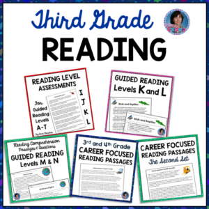 third grade reading comprehension passages with text evidence written response and multiple choice questions