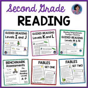 second grade reading comprehension passages and questions for guided reading levels i through n