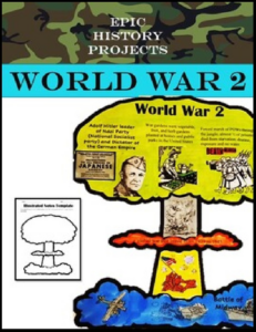 u.s. history: world war 2 illustrated notes