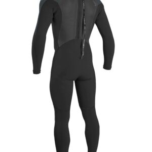 O Neill Epic 4/3mm Mens Fullsuit GR2-Black-Gunmetal-Black M