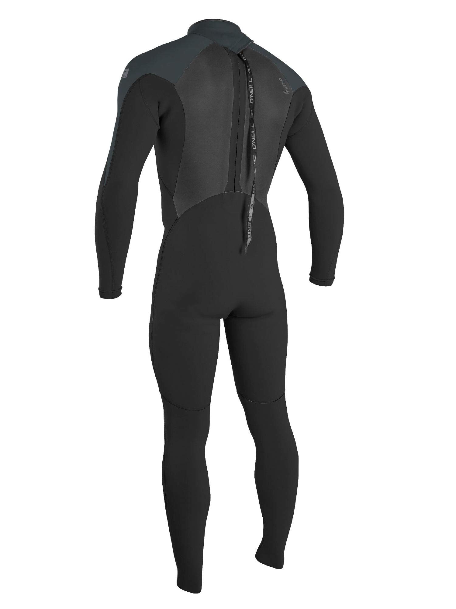 O Neill Epic 4/3mm Mens Fullsuit GR2-Black-Gunmetal-Black M