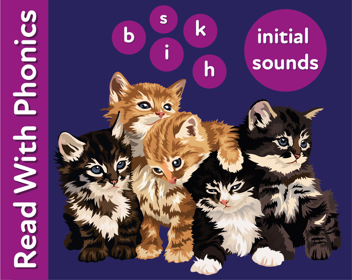 Learn The Initial Phonic Sounds 's, i, k, h, b' (3 years +)