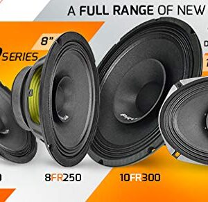 PRV AUDIO 8FR250 8 Inch Full Range Speaker, 8 Ohms, 250 Watts Continuous Program Power, 125 Watts RMS Power, 93.5 dB, Full-Range Driver Loudspeaker for Pro Audio Systems (Single)