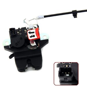 ustar rear trunk latch fit for hyundai sonata 2011-2014 2.0 2.4 l4 tailgate lock 81230-3q000