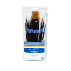 brushes necessities brown synthetic watercolor by artist's loft