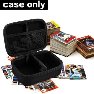 Card Case Holder for PM Cards, Cards Storage Box Holds up to 450+ Game Cards, Hard Travel Playing Card Organizer for PM/TCG/MTG/C.A.H, with Removable Dividers and Hand Strap (Bag Only)