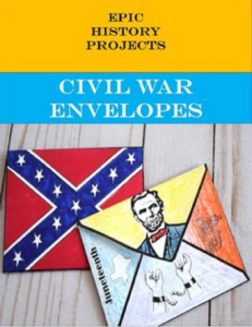 u.s. history: civil war envelope project - civil war iconography