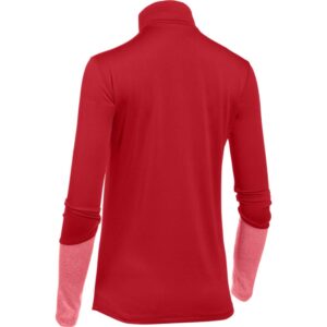 Under Armour Women's UA Locker ½ Zip SM Red