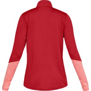 Under Armour Women's UA Locker ½ Zip SM Red