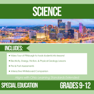 a virtual field trip to pittsburgh! special education science lessons