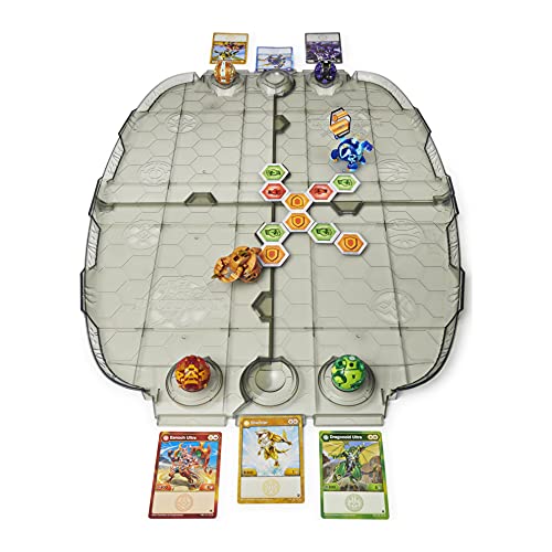 Bakugan Battle Matrix, Deluxe Game Board with Exclusive Gold Sharktar, Kids Toys for Boys Aged 6 and up