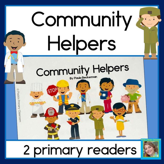 Community Helpers Book and Posters