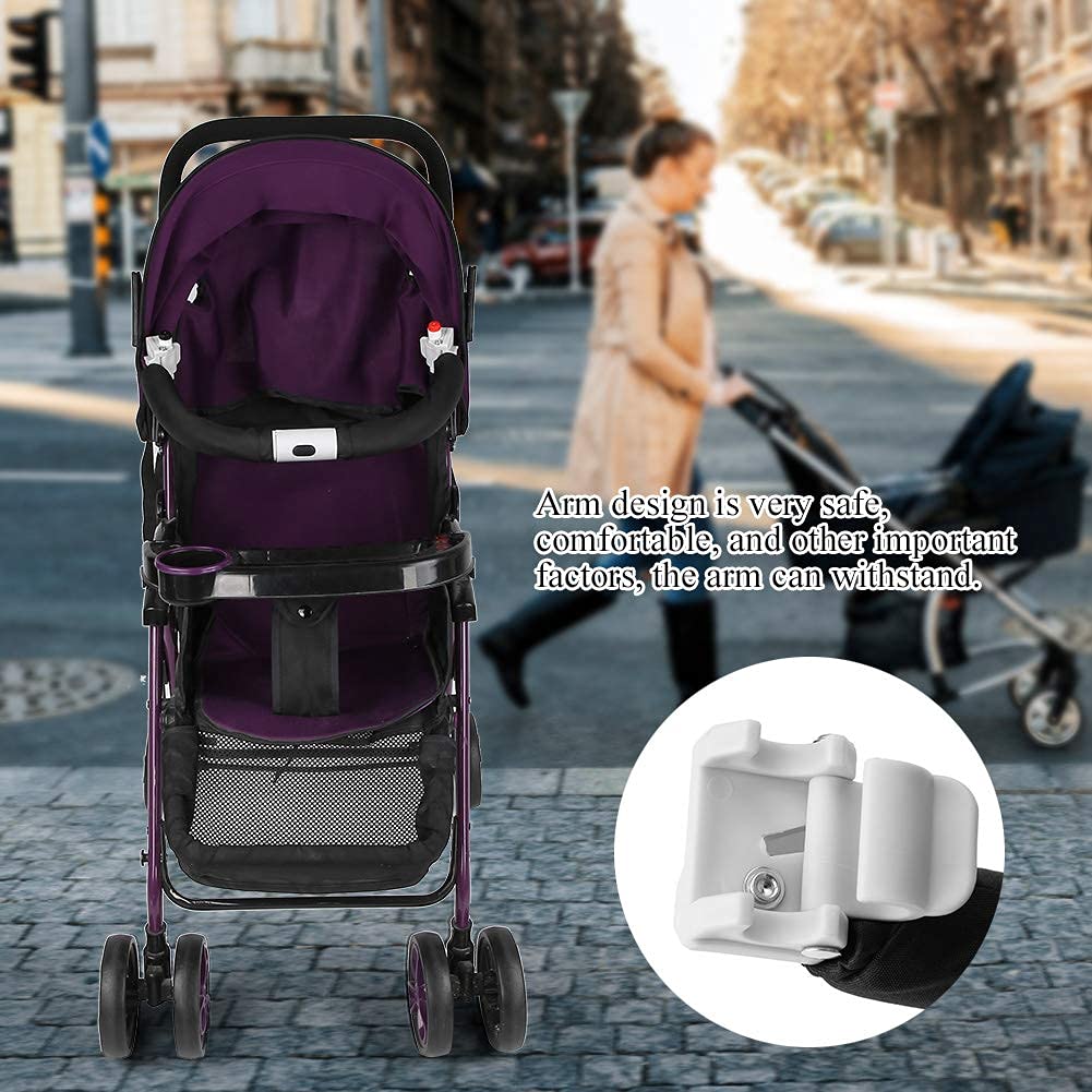 Baby Stroller Handle, Adjustable Bumper Bar Universal Handle Stroller Wheelchair Handlebar Armrest Handle Suitable for Most Baby Strollers