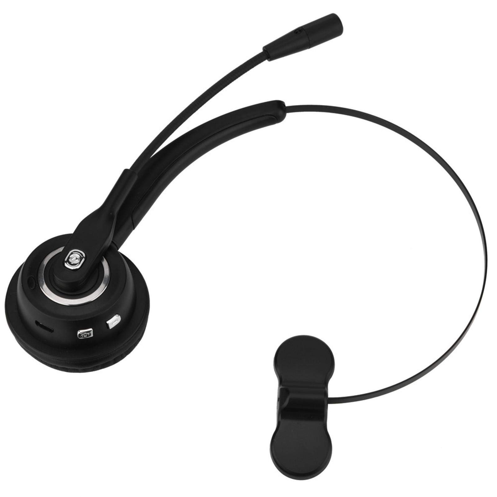 Socobeta Bluetooth Headset Call Center Headphones 12 Hours Call Noise Cancelling Bluetooth Call Center Headphones