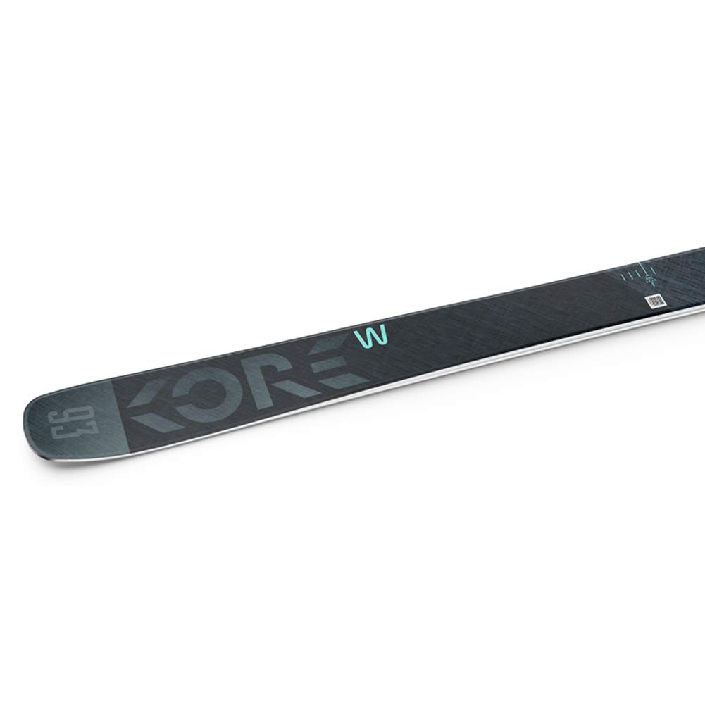 HEAD Women's Kore 93 Graphene Lightweight Freeride Skis, Grey, 153