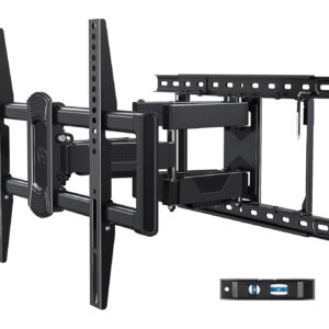 Mounting Dream UL Listed Full Motion TV Mount for Most 42-84 Inch TVs, Adjustable TV Wall Mount Swivel and Tilt, Loading 100 LBS, Max VESA 600x400mm, Fits 16", 18", 24" Studs MD2617-24K