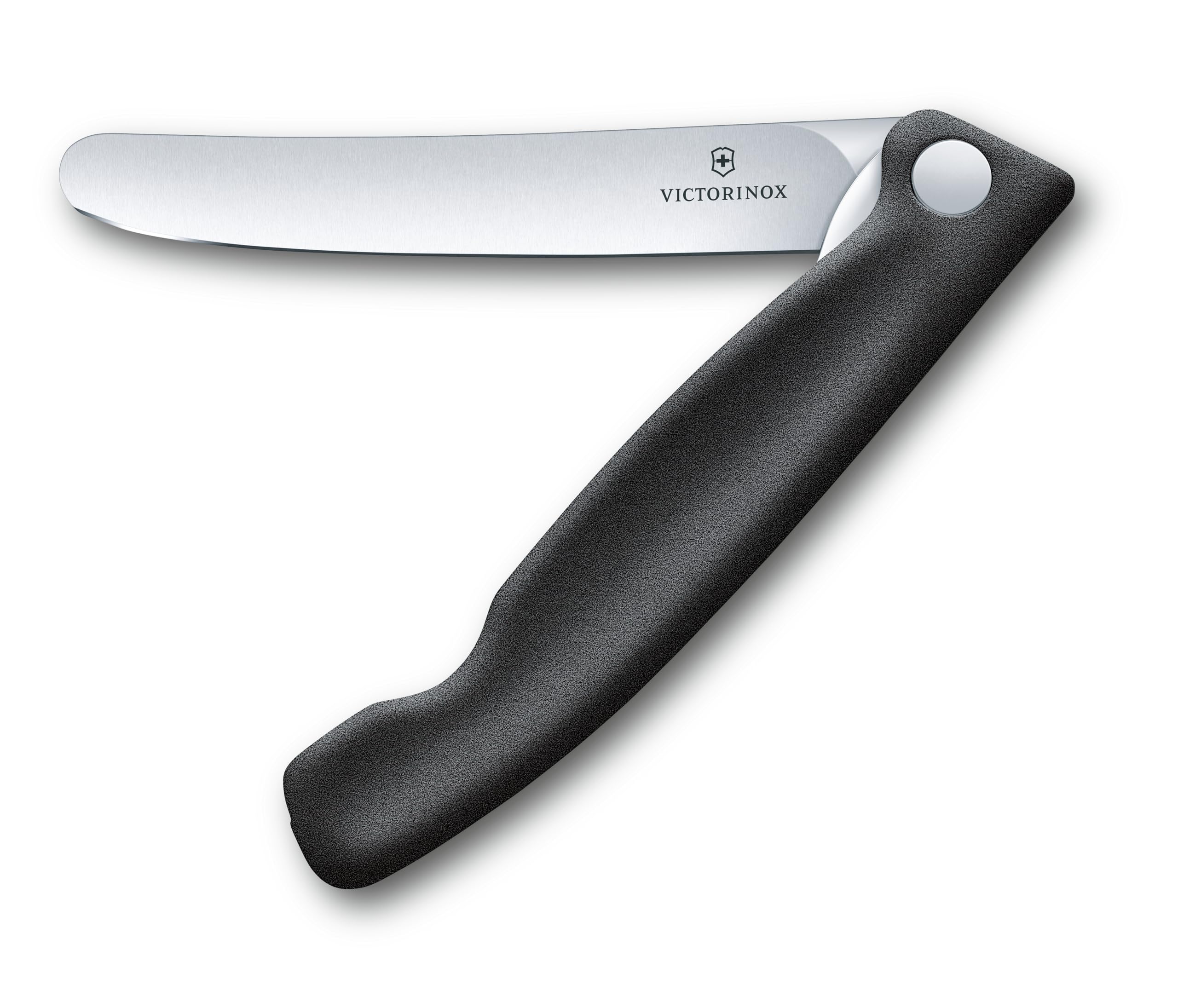 Victorinox Swiss Classic Foldable Paring Knife, Straight Edge Black 4.3 in