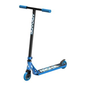 arcade rogue bmx pro scooter - skatepark scooter for tricks - scooter pro trick scooters - beginner stunt scooters for kids & pre teens ages 7 years & up - boys & girls colors monopatin scotter (blue)