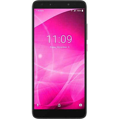 T-Mobile Revvl 4, AL-5007W, 32GB | T-Mobile, Android - Mirror Black (Renewed)