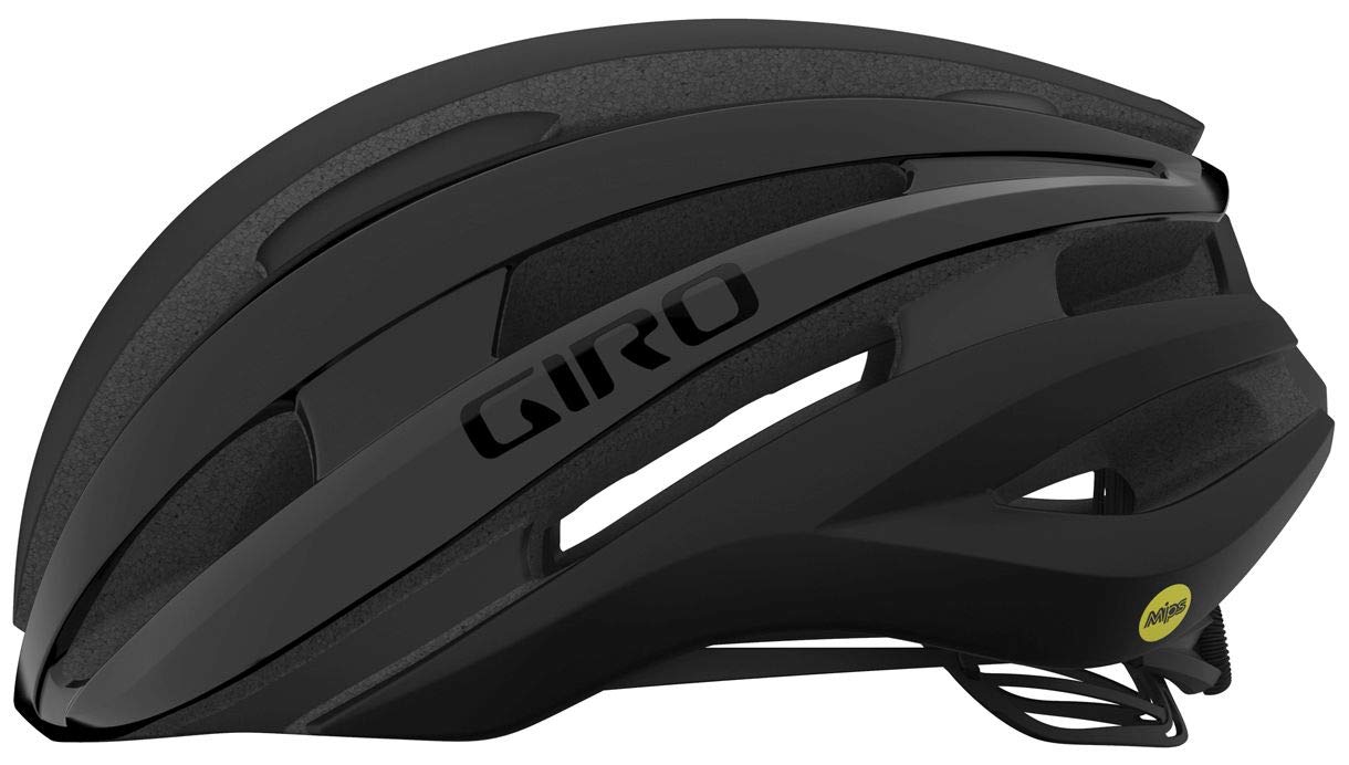 Giro Synthe MIPS II Cycling Helmet - Matte Black Fade/Highlight Yellow Medium