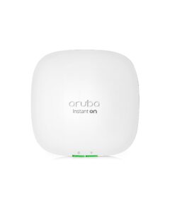 hpe networking instant on access point ap22 2x2 wifi 6 indoor wireless access point | long range, secure, smart mesh support | power source not included | us model (r4w01a)