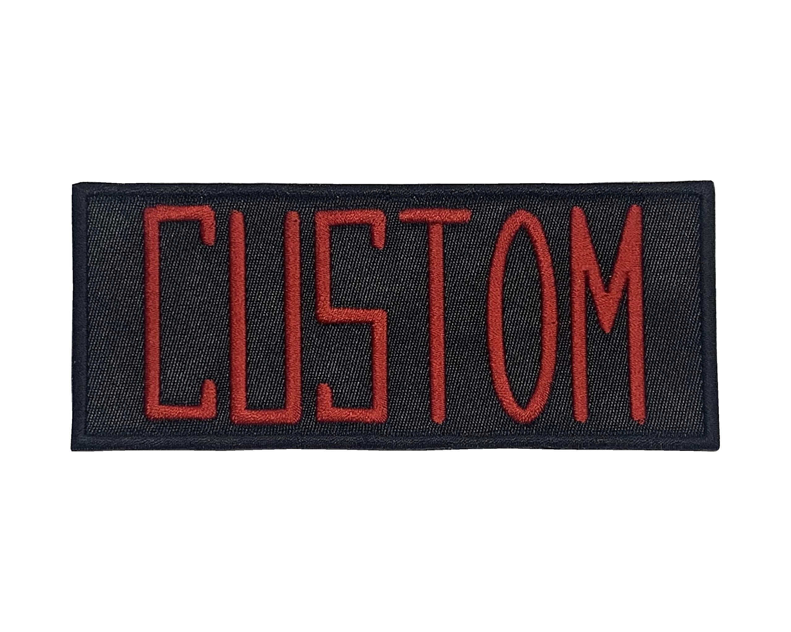 Custom Ghostbusters Name Patch Iron on to Your Ghostbusters Costume Hook Fastener Available