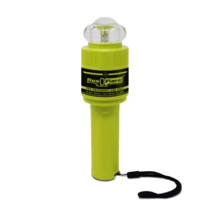 acr resqflare electronic distress e-flare and flag, uscg approved replacement for pyrotechnic flares - acr 3966