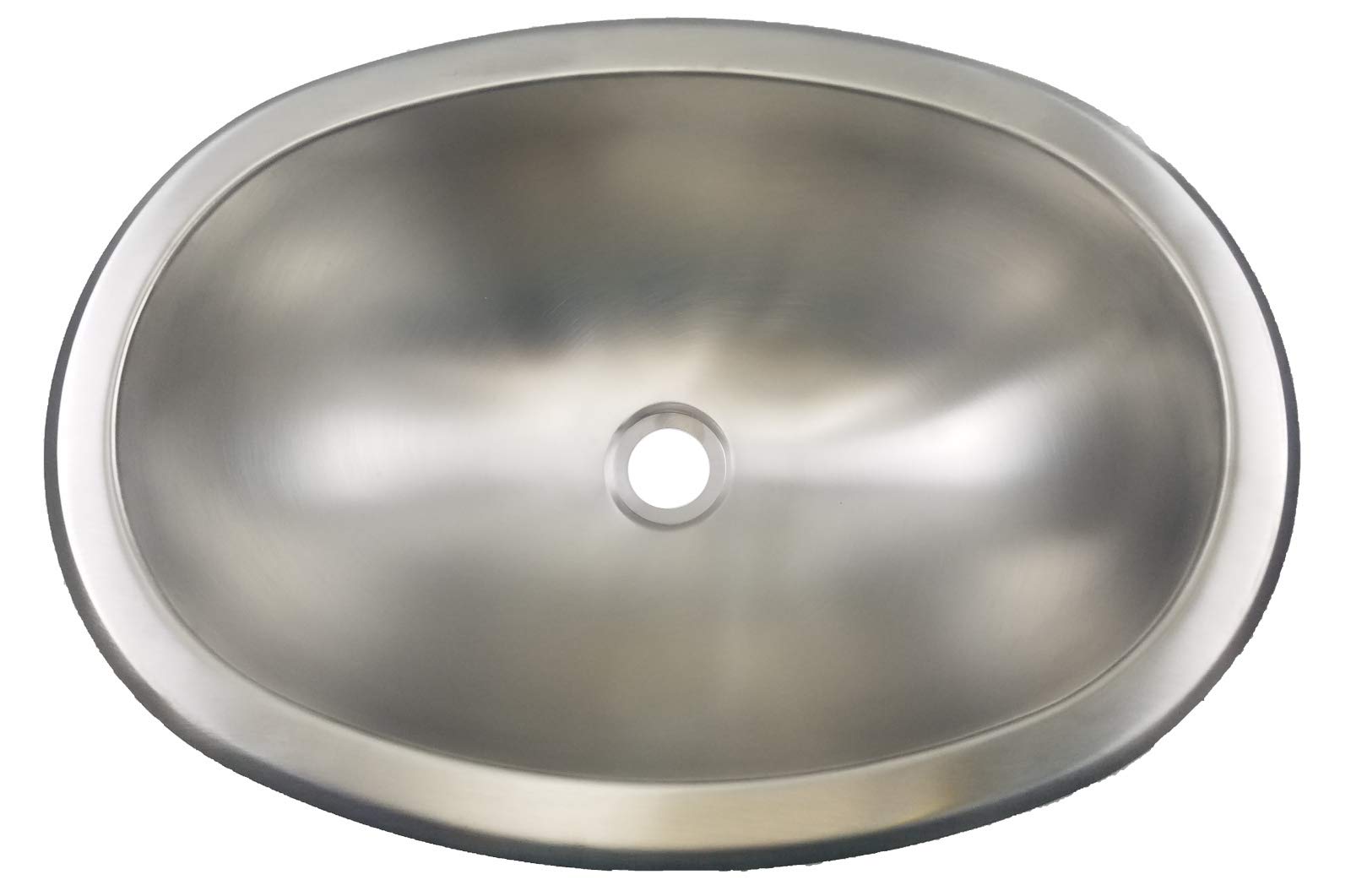 Class A Customs | 300 Series Stainless Steel 10" x 13" Oval Sink for RVs and Campers