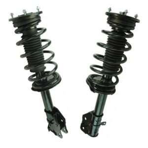 autoshack front complete struts coil springs assembly pair of 2 driver and passenger side replacement for 2007 2008 2009 2010 ford edge 2007-2010 lincoln mkx 3.5l v6 awd cst372890-891pr