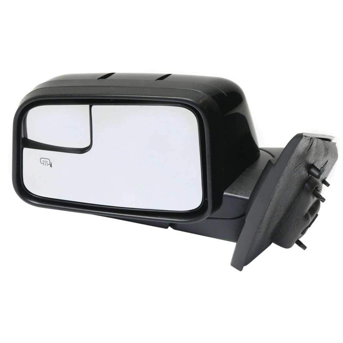 AutoShack Driver Mirror Power Smooth Heated Manual Folding Replacement for 2009-2011 Ford Edge 3.5L 3.7L V6 AWD FWD KAPFO1320370