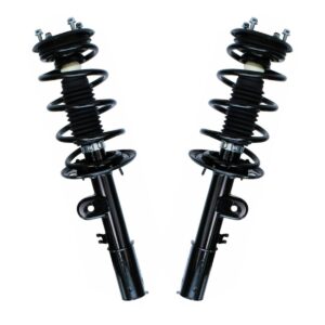 autoshack front complete struts coil springs assembly pair of 2 driver and passenger side replacement for 2011-2013 ford explorer 3.5l v6 awd cst372622pr