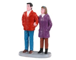 lemax village collection holiday shopping together #02960