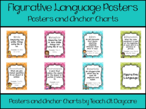 printable figurative language posters