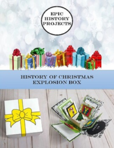 history of christmas explosion box