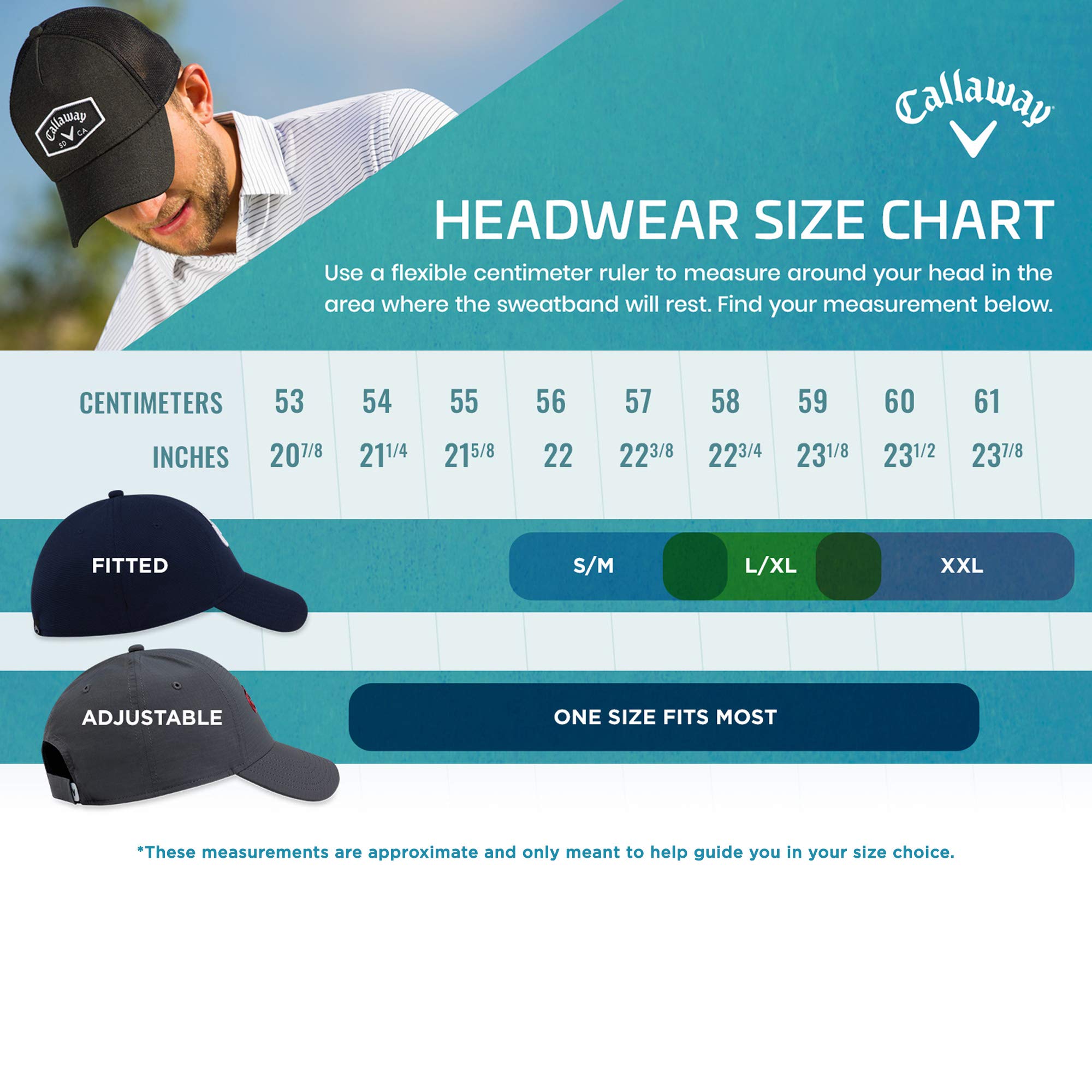 Callaway Golf Bucket Hat (L/XL, White (no Logo))