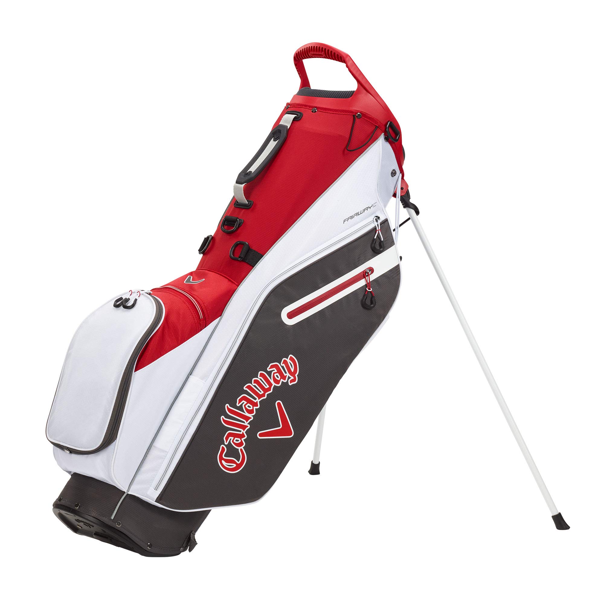 Callaway Golf 2021 Fairway C Stand Bag , HUNTER/WHITE/BLACK