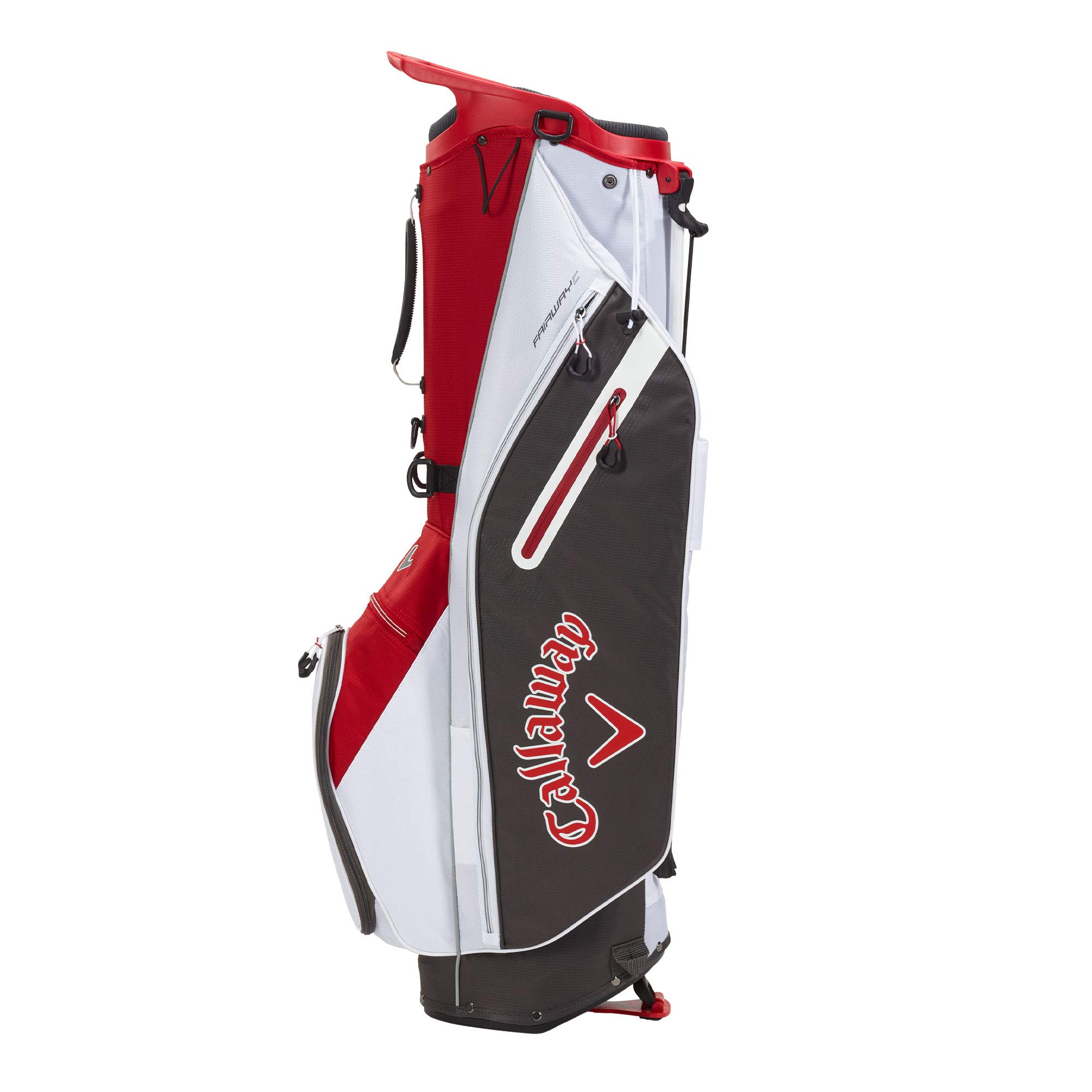 Callaway Golf 2021 Fairway C Stand Bag , HUNTER/WHITE/BLACK