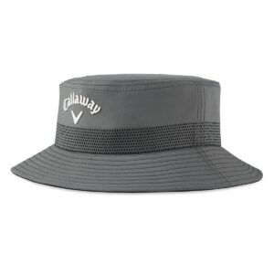 callaway golf bucket hat (l/xl, gray)