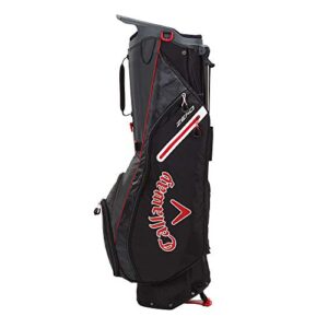 Callaway Golf 2021 Hyperlite Zero Stand Bag , BLACK/BLACK CAMO/CHARCOAL