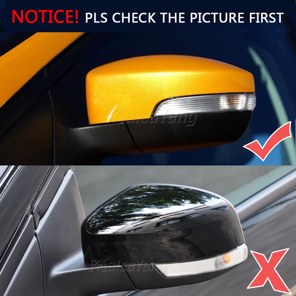 Turn Signal Indicator Side Mirror Dynamic Blinker Light for Ford Focus 3 MK3 SE ST RS C-Max