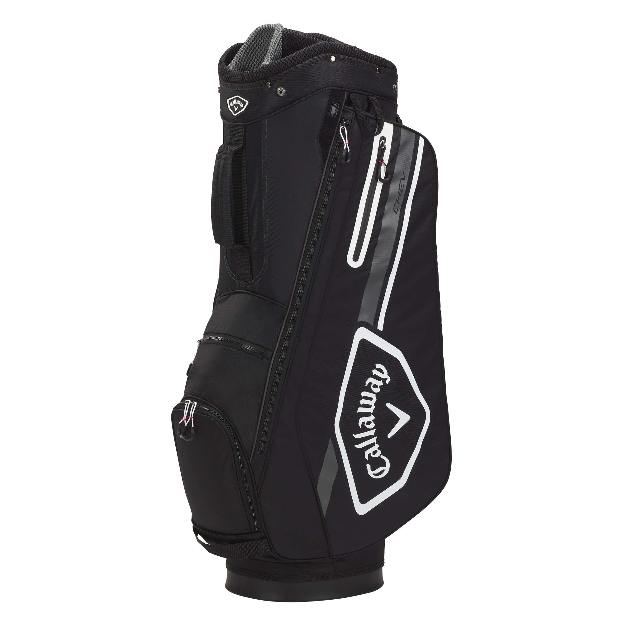 Callaway Golf 2021 Chev 14 Cart Bag , BLACK/WHITE/CHARCOAL