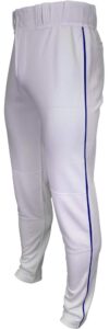 marucci sports - tapered double-knit piped pant white/navy blue, white/navy blue, youth large, double-knit pants, men's apparel (mapttdkpip-w/nb-yl)