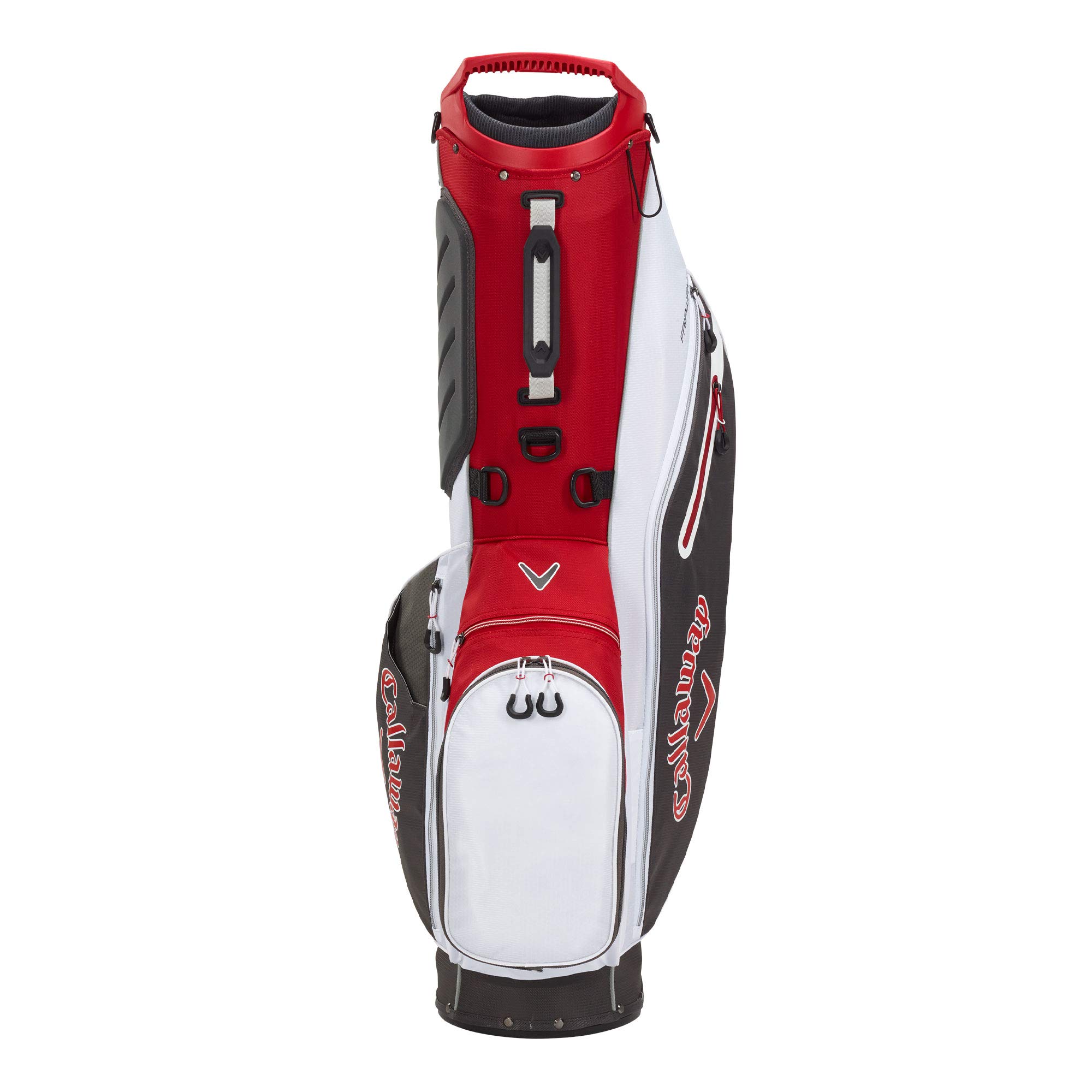 Callaway Golf 2021 Fairway C Stand Bag , White/Black/Red