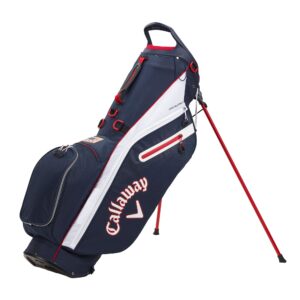 callaway golf fairway c stand bag navy white flag , navy/white/usa flag