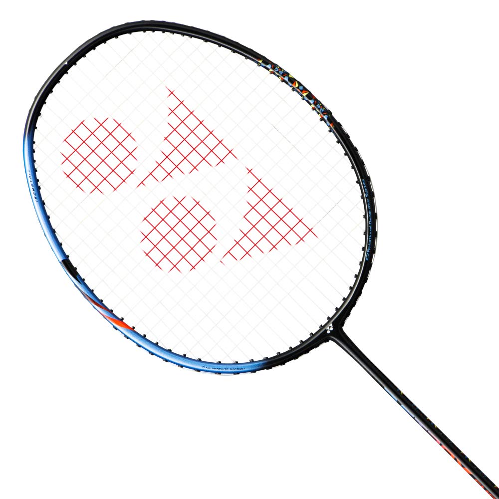 YONEX Astrox Smash Badminton Pre-Strung Racket (BK/Ice Blue)(FG5)