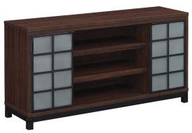 twin star home 55" uptown uptown loft tv stand for up to 60" tv - saw cut espresso, tc55-6490-pd01