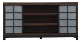 Twin Star Home 55" Uptown Uptown Loft TV Stand for Up to 60" TV - Saw Cut Espresso, TC55-6490-PD01