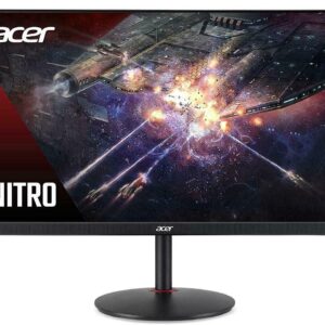 Acer Nitro XV270 Pbmiiprx 27” Full HD (1920 x 1080) IPS Zero-Frame Gaming Monitor with AMD Radeon FreeSync Technology, Up to 165Hz Refresh Rate, Up to 0.5ms, (1 x Display Port, 1 x HDMI 2.0 Ports)